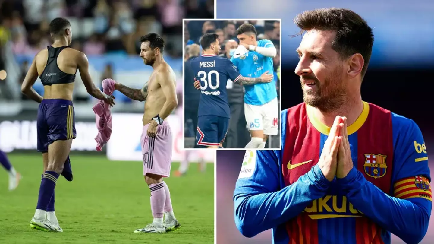 The one and only player Lionel Messi wanted to swap shirts with during his career