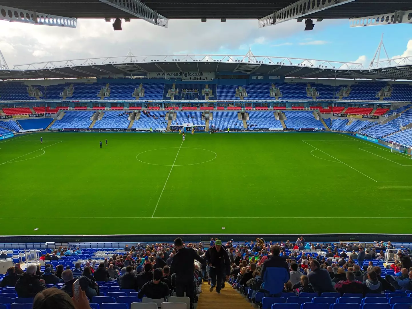 The Madejski Stadium hosted Sunday's WSL fixture between Reading and Leicester City.
