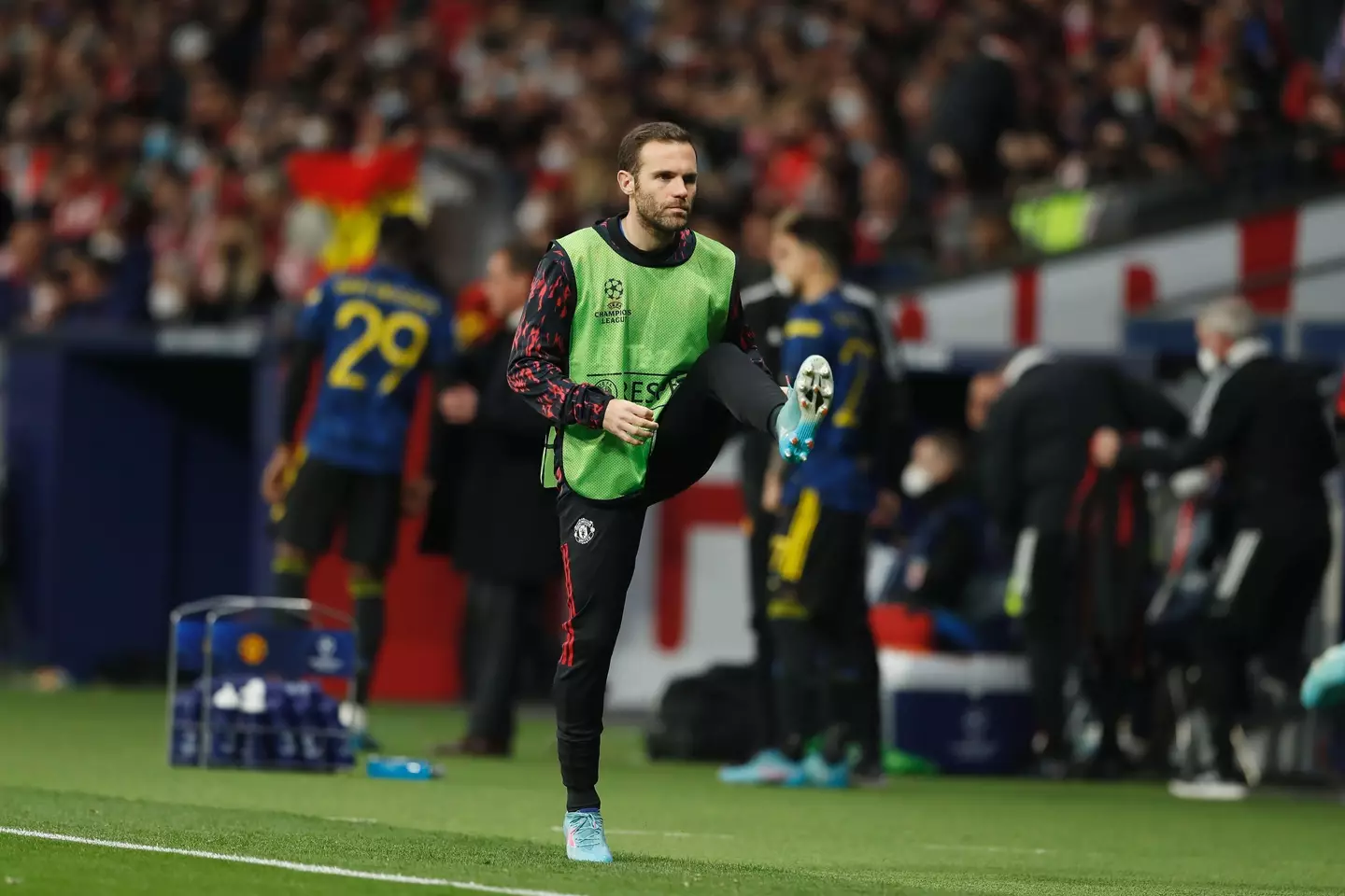 Mata has spent most of his time on the bench. Image: PA Images