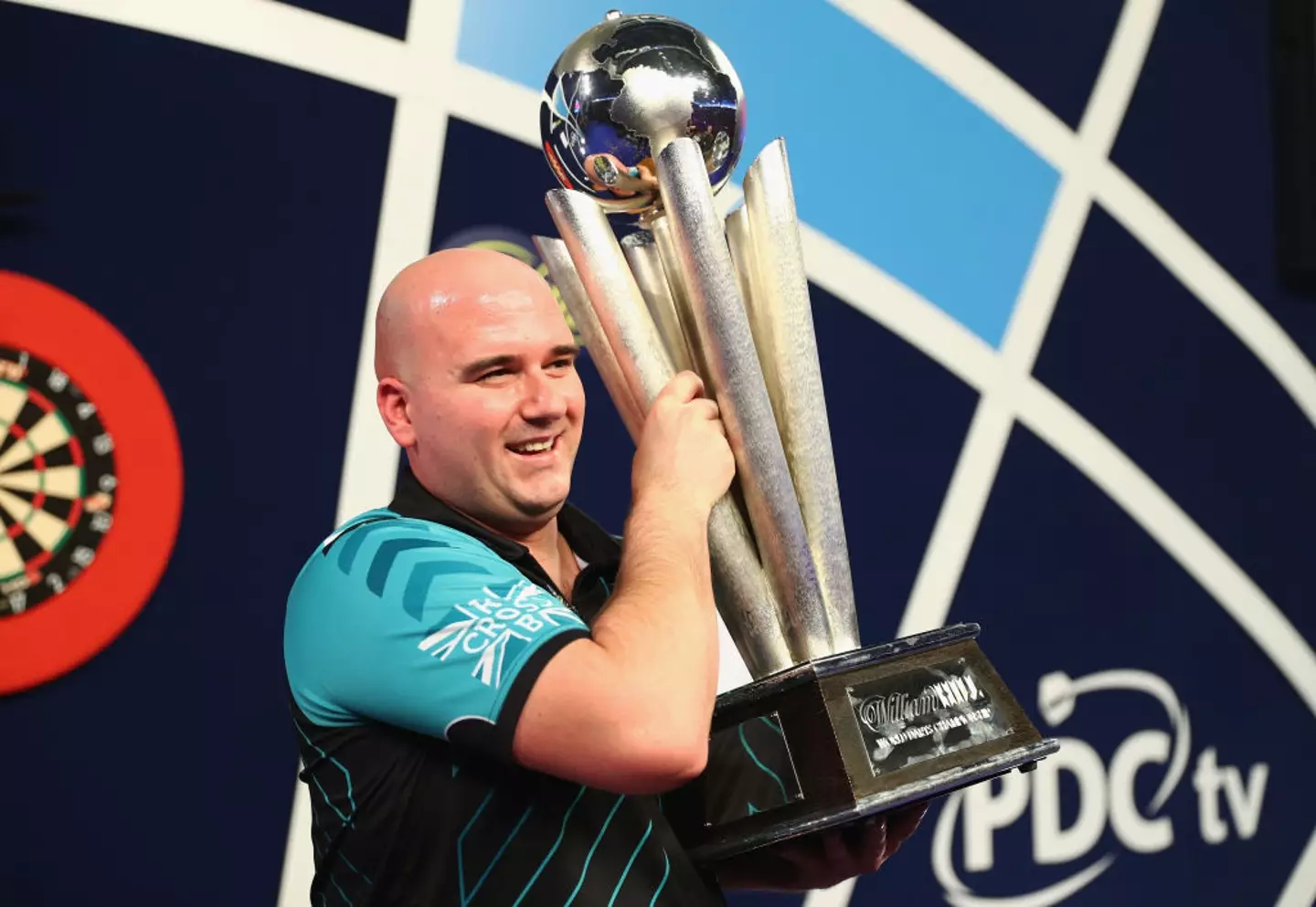 Rob Cross won the 2018 World Championship final. (Image: Getty)
