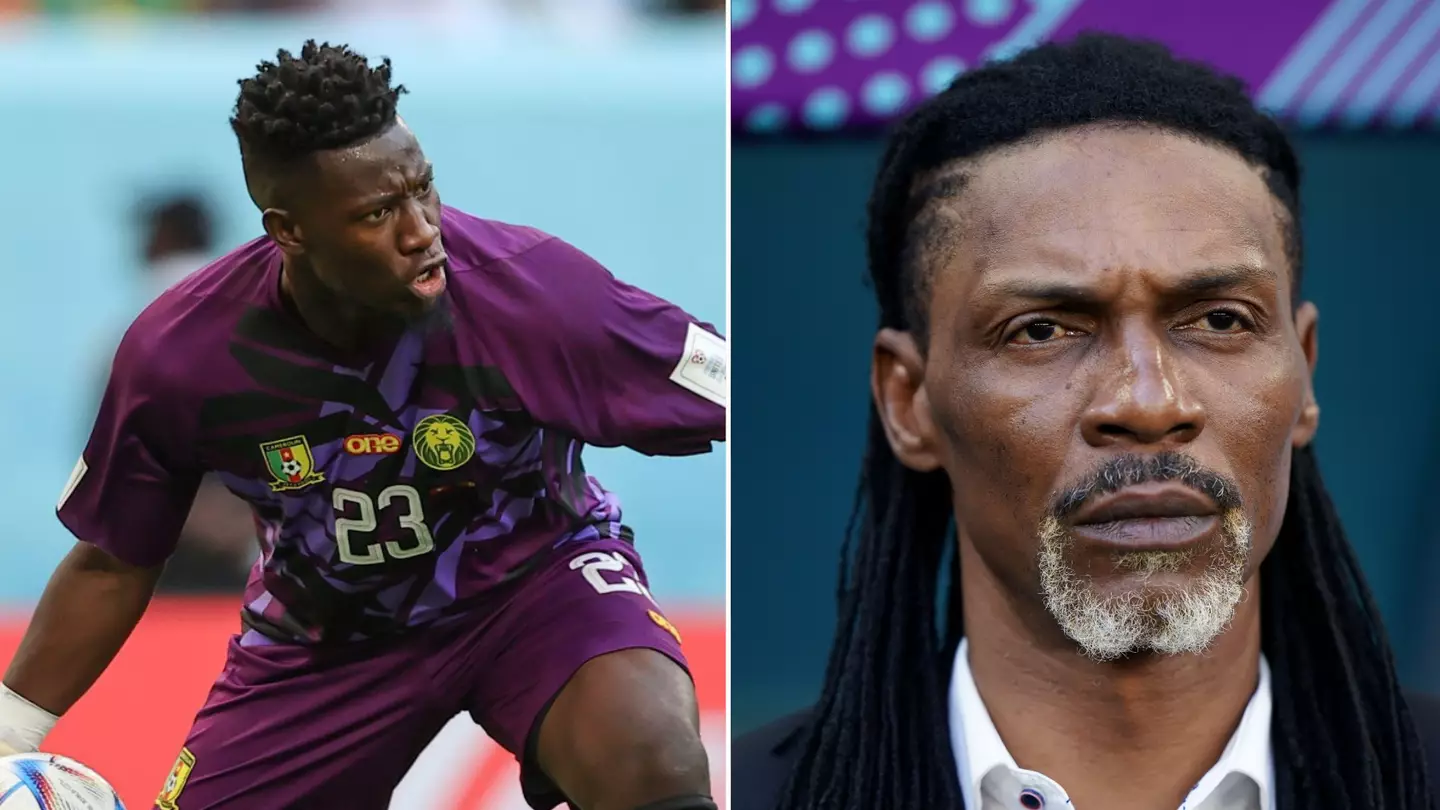 Andre Onana removed from Cameroon squad just an hour before the game - situation is very 'tense'