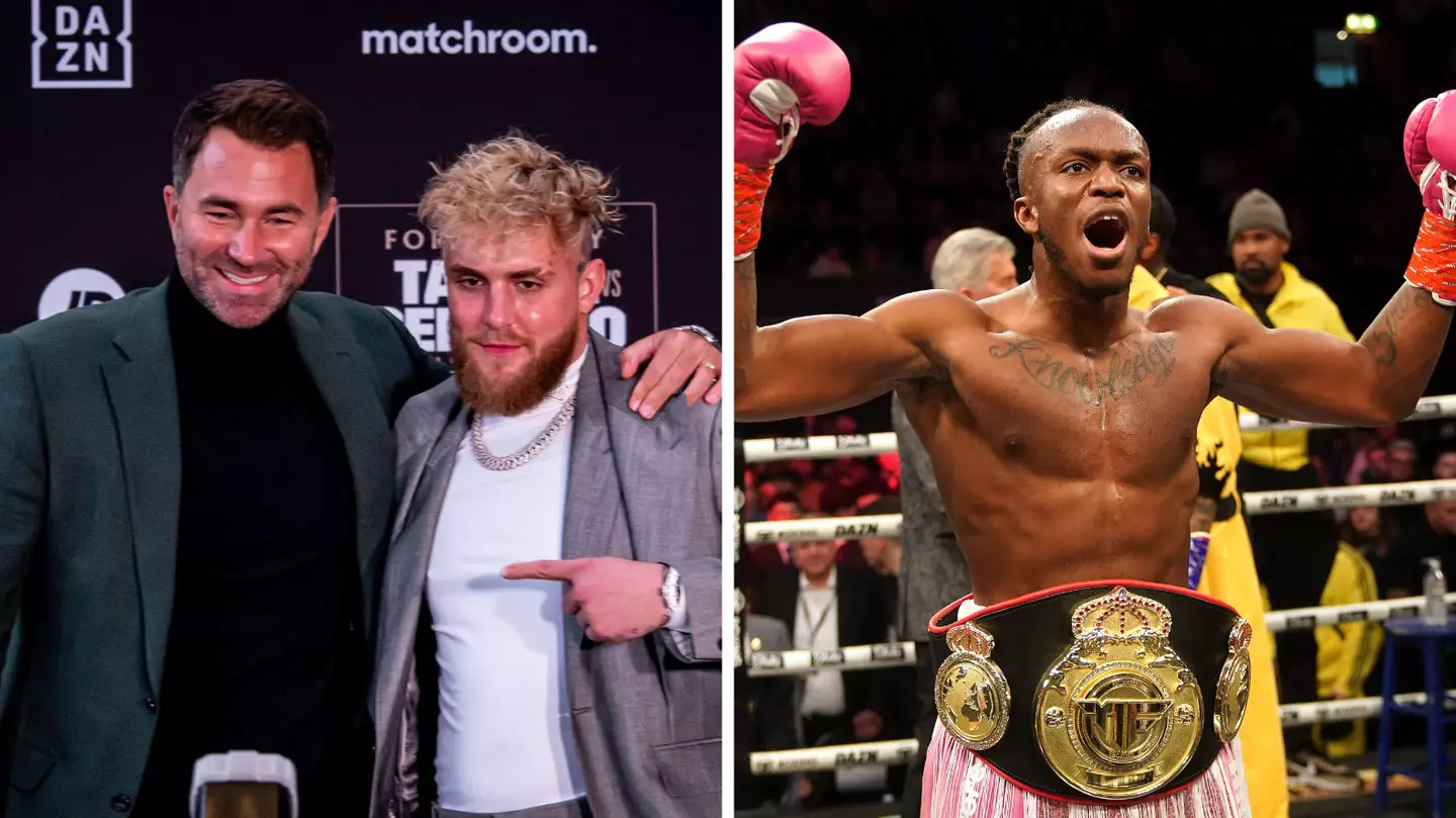 Eddie Hearn urges Jake Paul to fight KSI next as anytime he fights 'anyone with ability' he will get beat