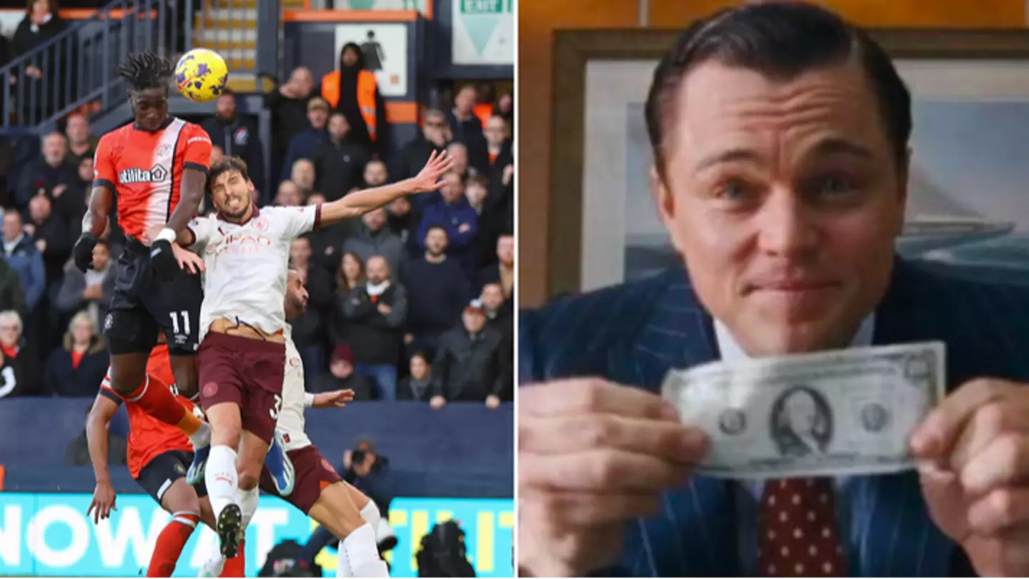 Punter pockets 'greatest freeze bet' of all time thanks to Luton Town taking the lead vs Man City