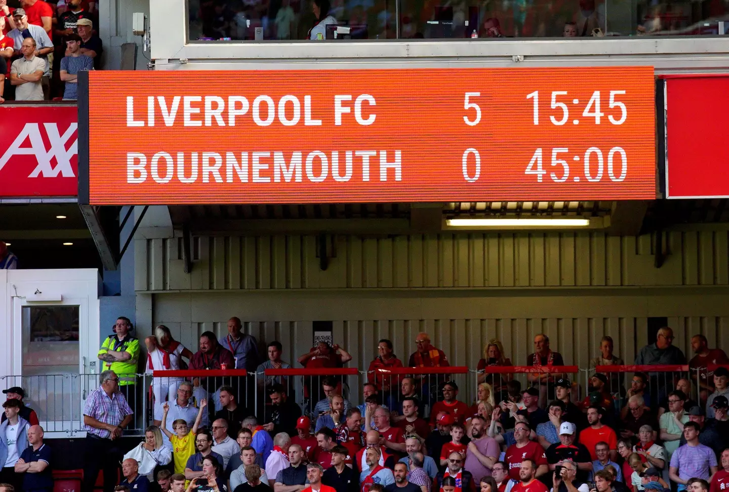 Things already looked bleak at half time. Image: Alamy