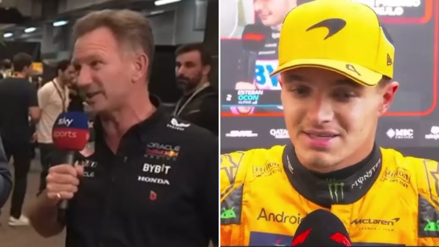 Christian Horner speaks out after Lando Norris' 'luck not talent' comment about F1 rival Max Verstappen