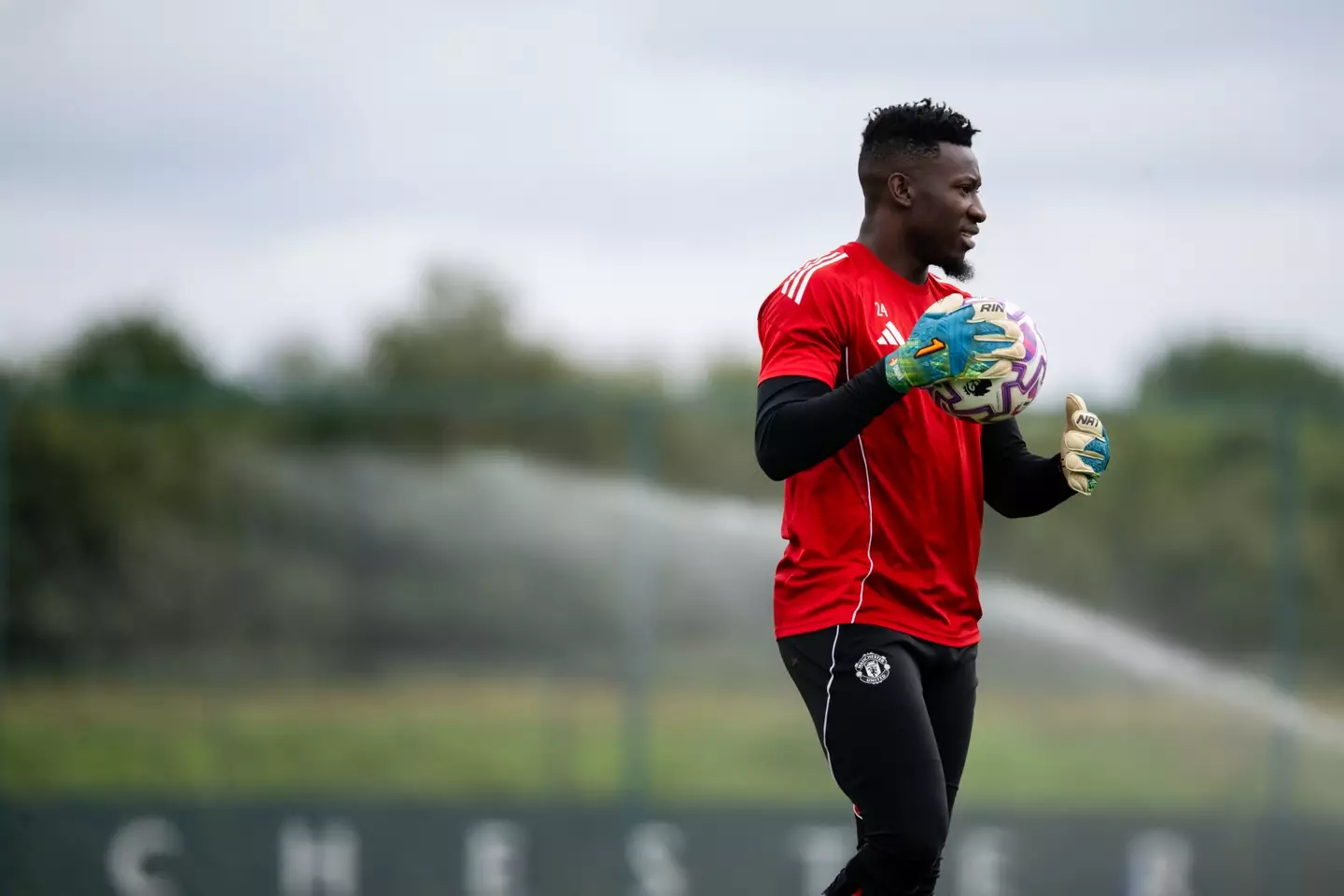 Andre Onana didn't start Manchester United's first game of the season. Image: Getty