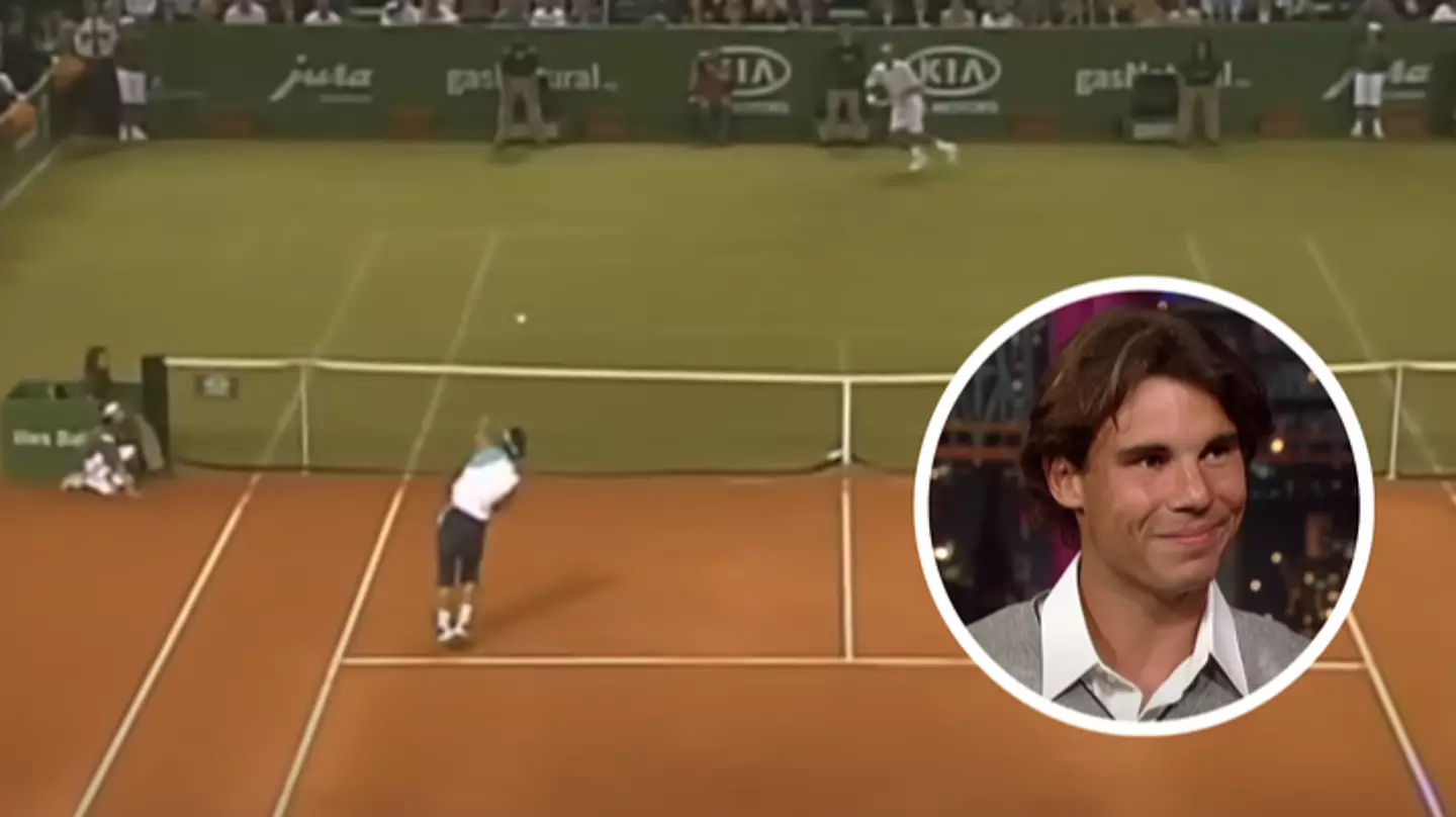 Rafael Nadal made his feelings clear on rematching Roger Federer in £1m half-clay, half-grass court contest