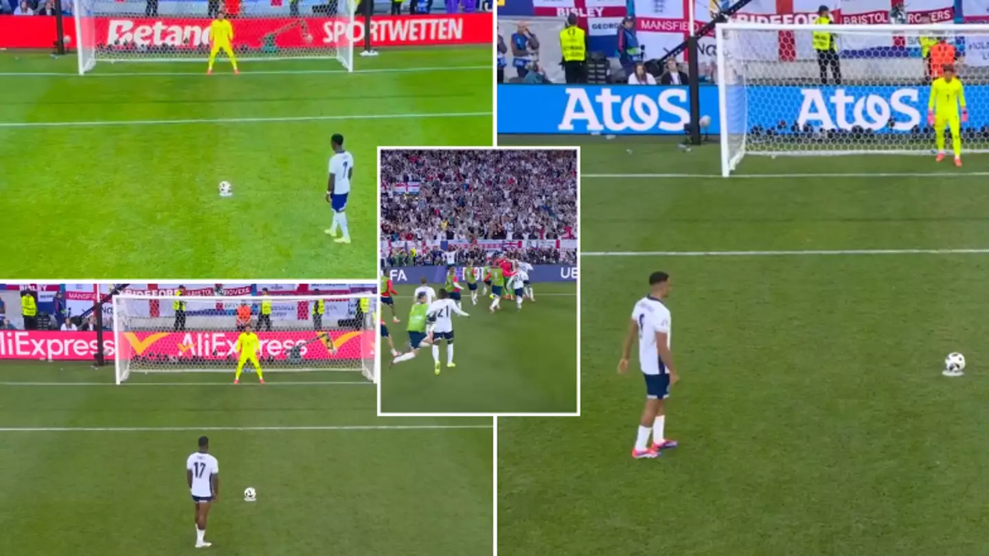 Fan spots genius plan from England during Euro 2024 penalty shootout victory over Switzerland