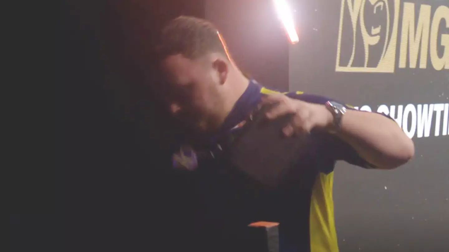 Luke Littler breaks silence after rare outburst caught on camera following loss to Gerwyn Price