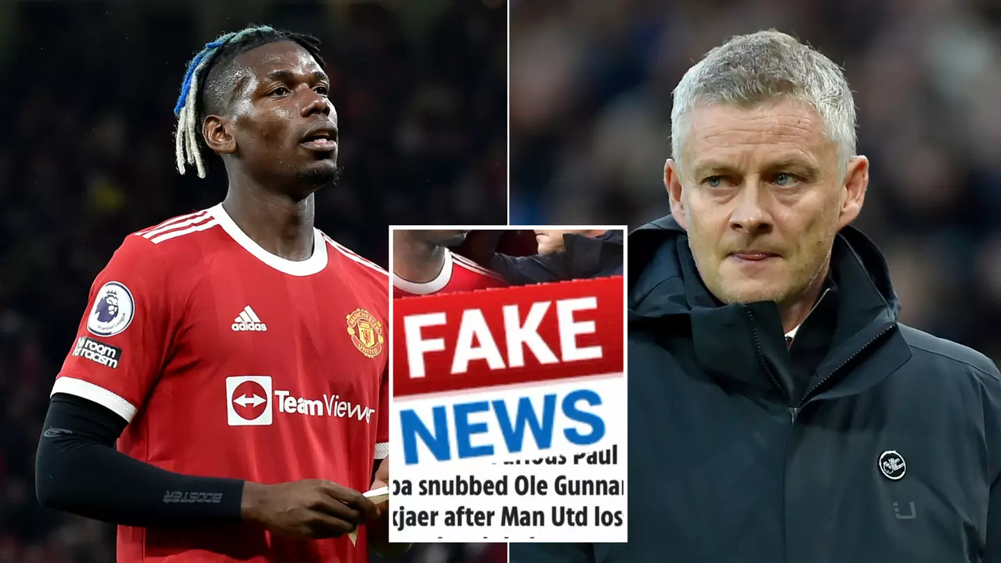 Paul Pogba Angrily Responds To Claims He Snubbed Ole Gunnar Solskjaer After Liverpool Loss