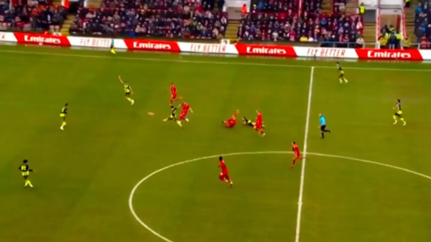 Leyton Orient player just produced one of the most outrageous moments in FA Cup history against Man City and we're in awe