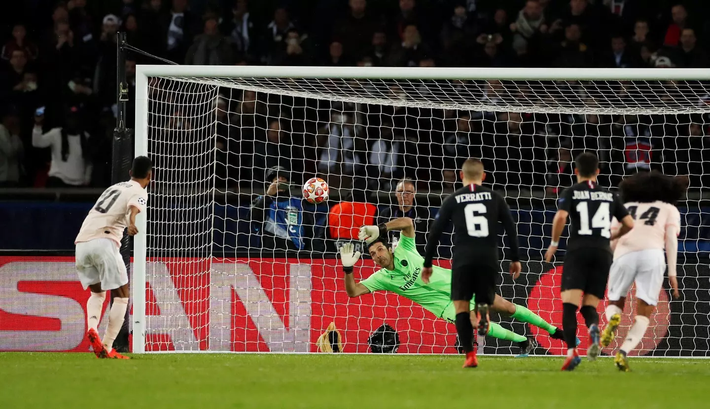 Marcus Rashford kept his nerve to score a crucial penalty away at PSG in the Champions League, but admitted he was not fond of the pink kit he wore that night