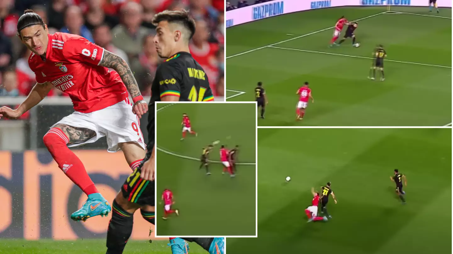 Footage shows how Lisandro Martinez pocketed Darwin Nunez when he played for Ajax