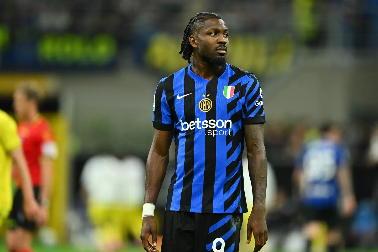 Marcus Thuram in action for Inter Milan. Image: Getty