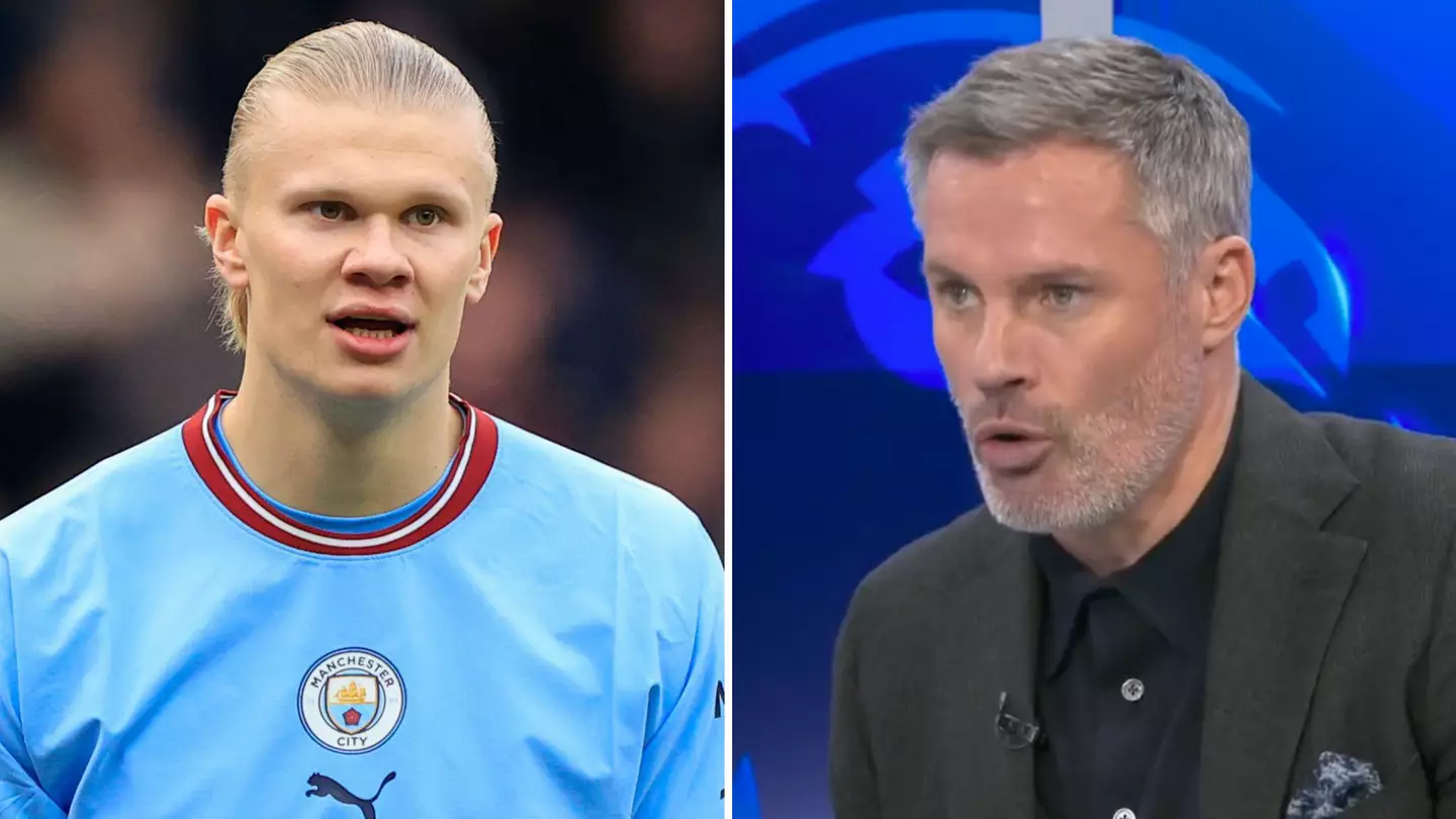 'Waffle!' - Jamie Carragher ruthlessly torn apart for 'ludicrous' remarks on Man City star Erling Haaland