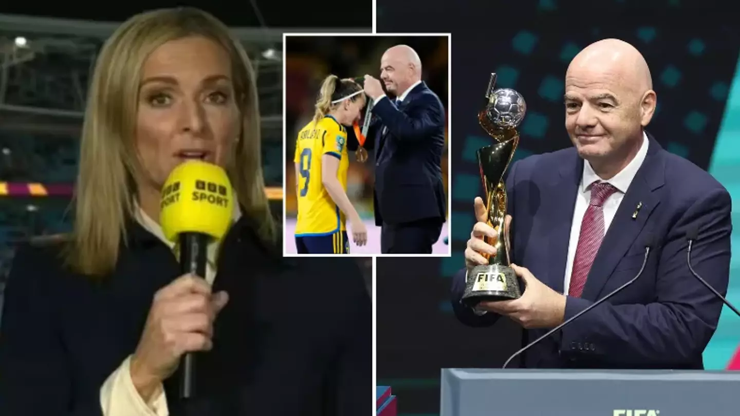 Gabby Logan hits out at Gianni Infantino's controversial comments about women's football