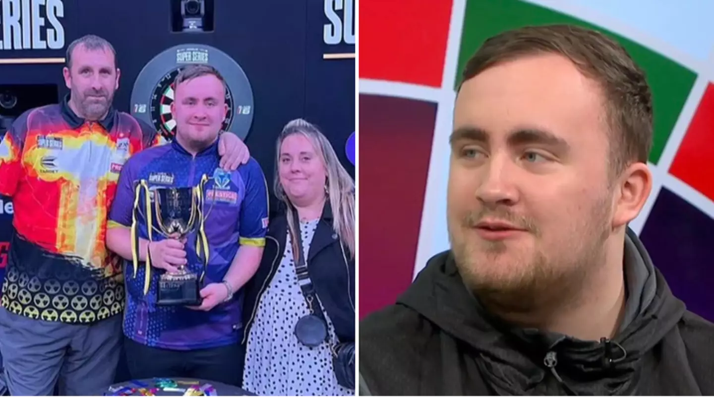 Luke Littler reveals his dad did something 'he never does' after he lost World Championship final