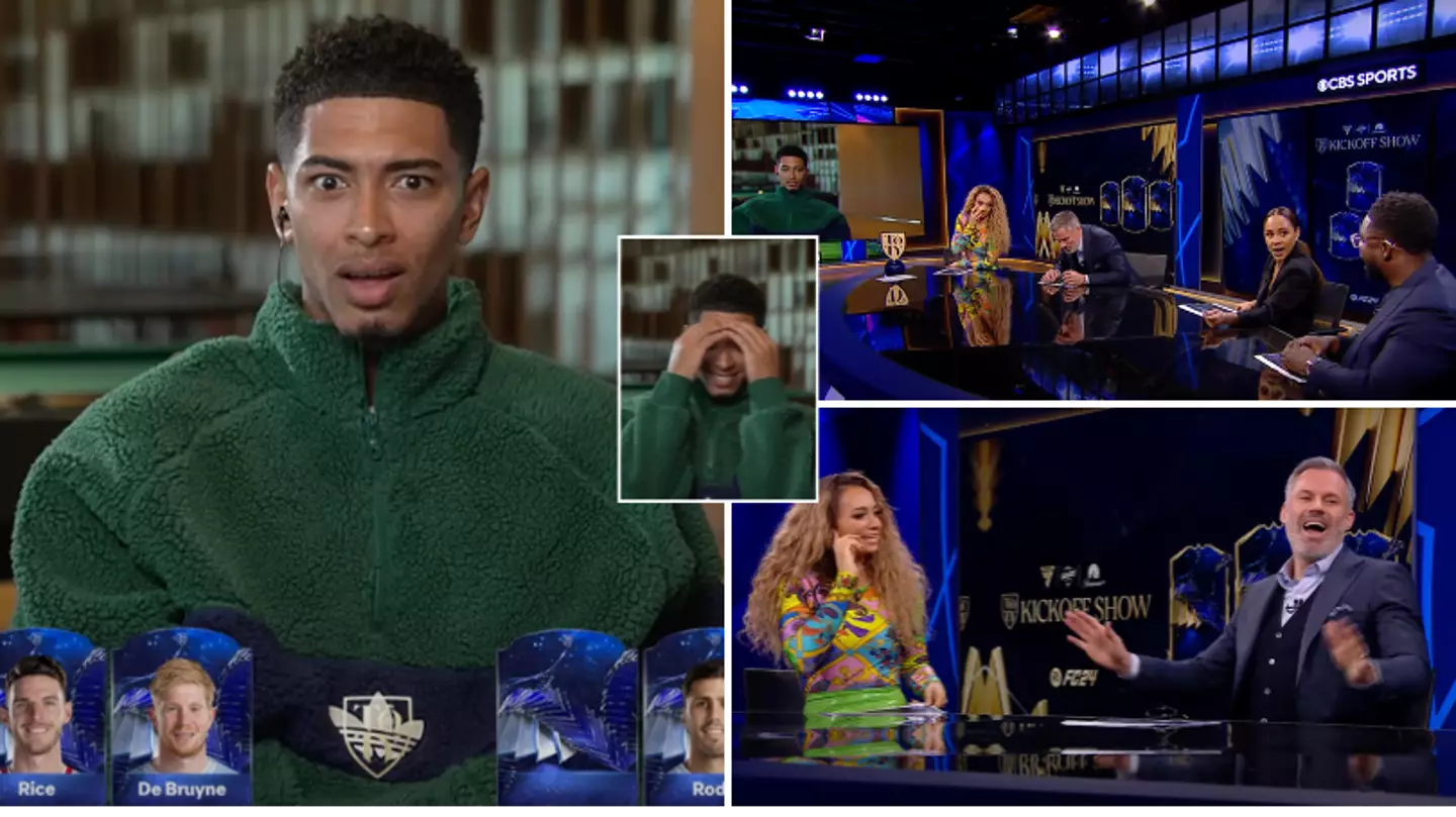 Jude Bellingham says there would be 'a lot of walking' after seeing Jamie Carragher's TOTY front three