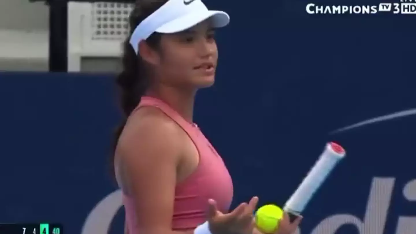 Emma Raducanu in tense incident as umpire called out for 'unprofessional' comment at Cincinnati Open