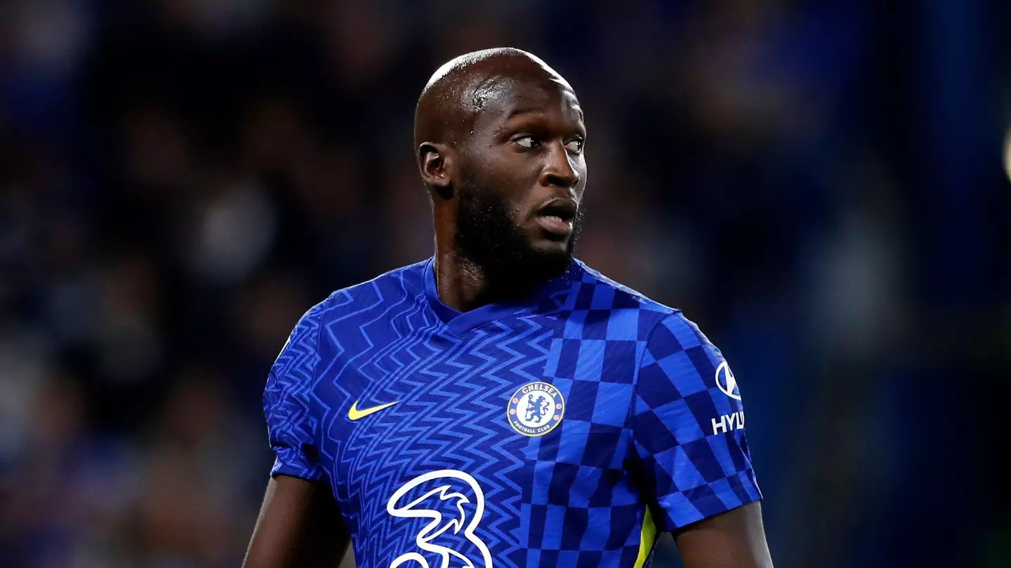 Romelu Lukaku for Chelsea in the 2021/22 season. (Alamy)