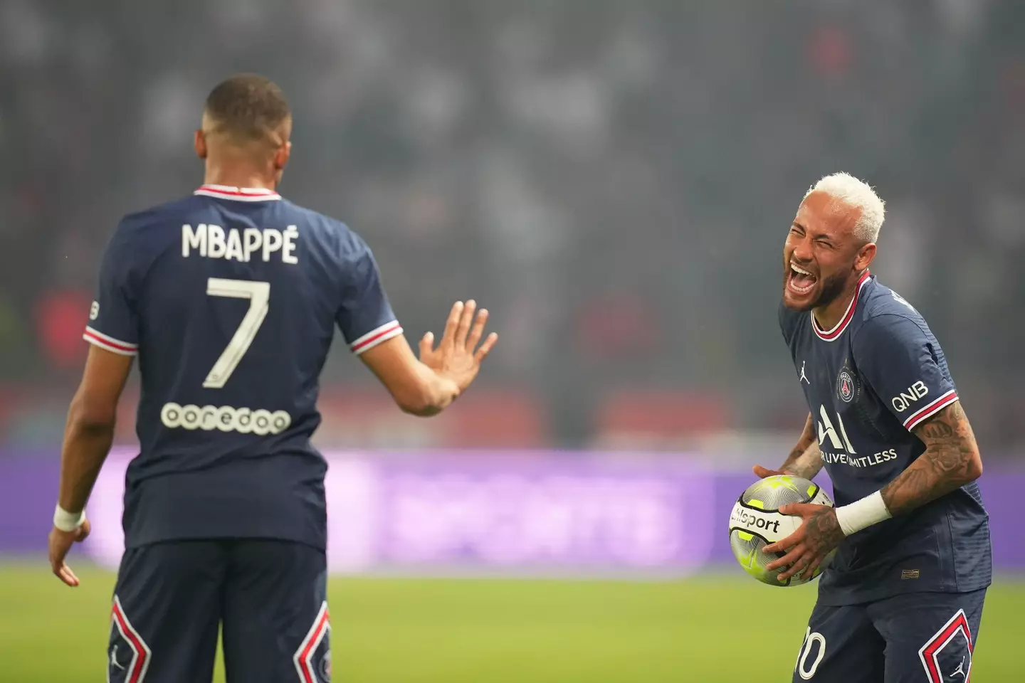 Mbappe and Neymar are the two most expensive players ever. Image: Alamy