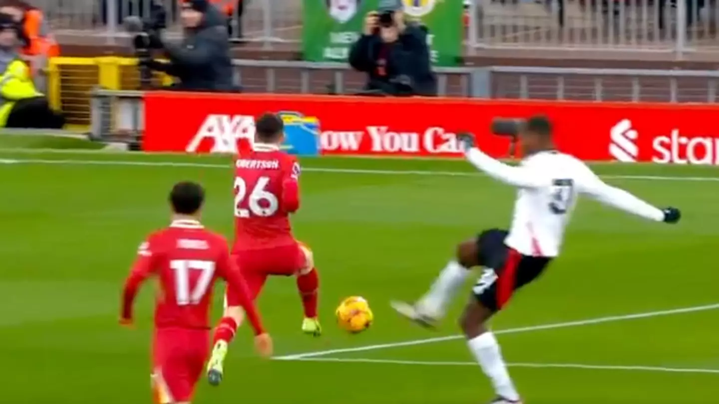 Fans in disbelief over how Issa Diop avoided red card against Liverpool