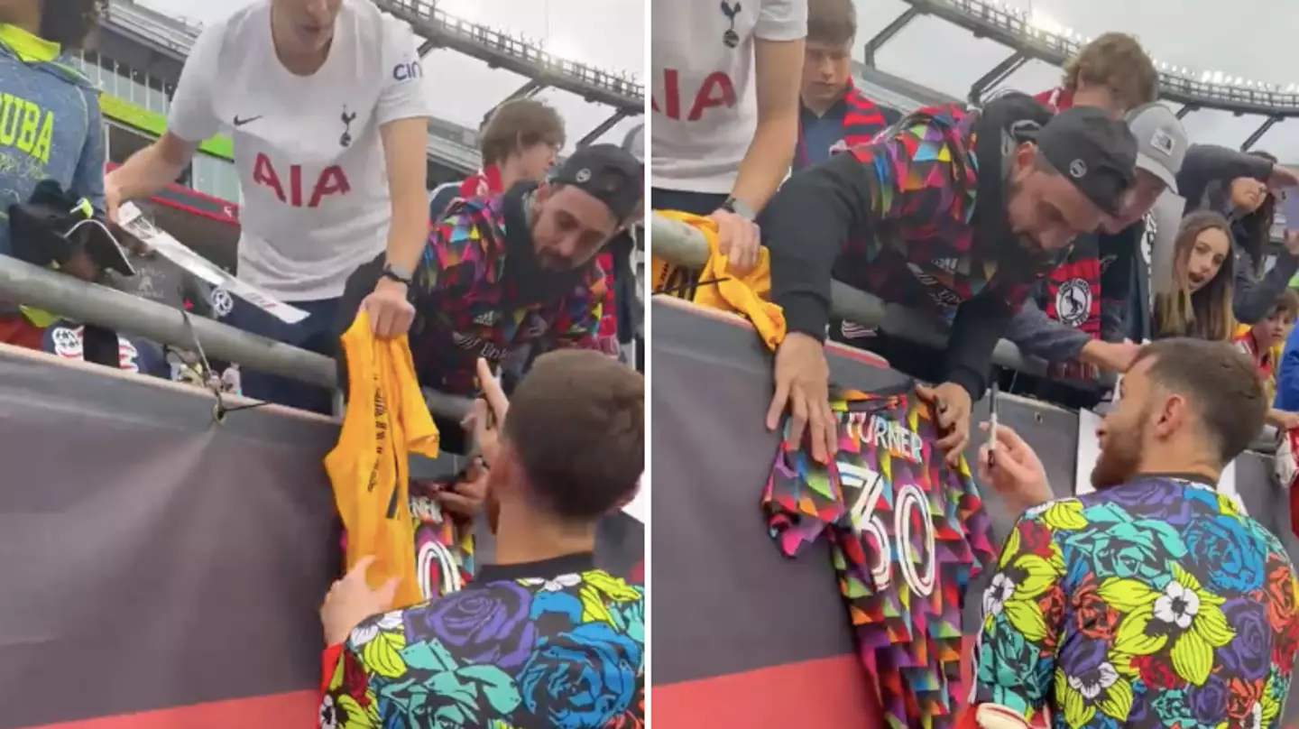 New Arsenal Signing Matt Turner Brutally Pies Off Spurs Fan After Final Game For New England Revolution