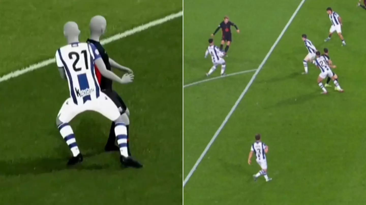 Fans claim Barcelona were 'robbed' after having goal ruled out for offside vs Real Sociedad as VAR apology demanded