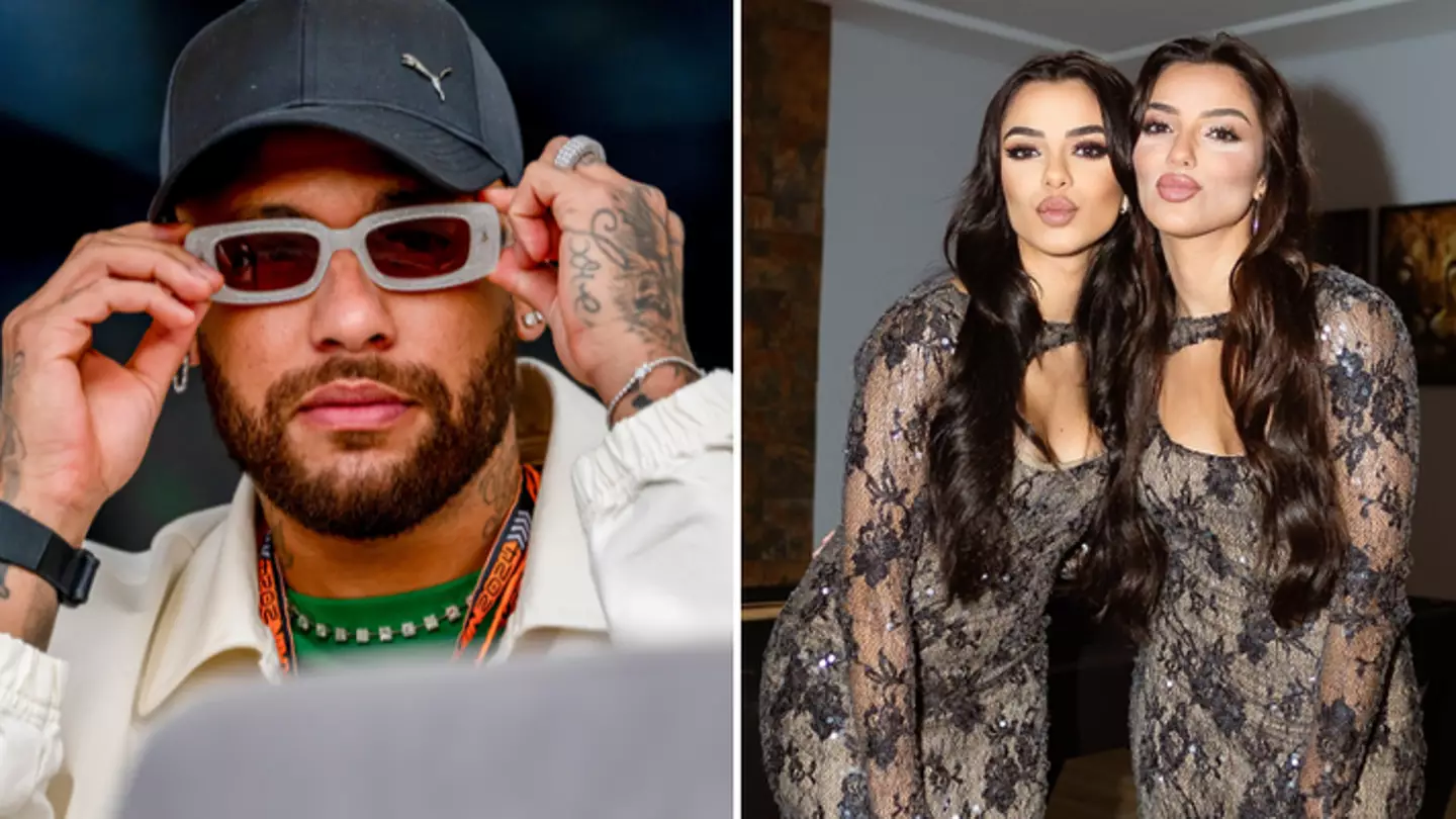 Neymar tried sliding into the DMs of Brazil's Alves volleyball twins but failed miserably