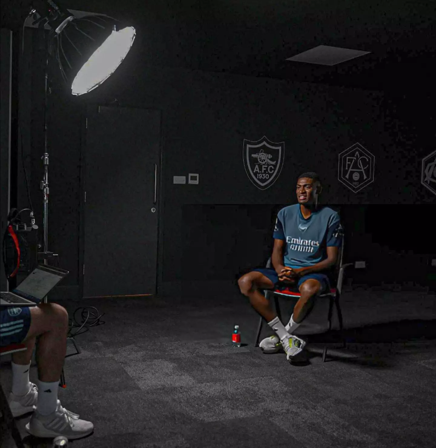 Christian Mosquera for Arsenal in a leaked image (credit Getty)
