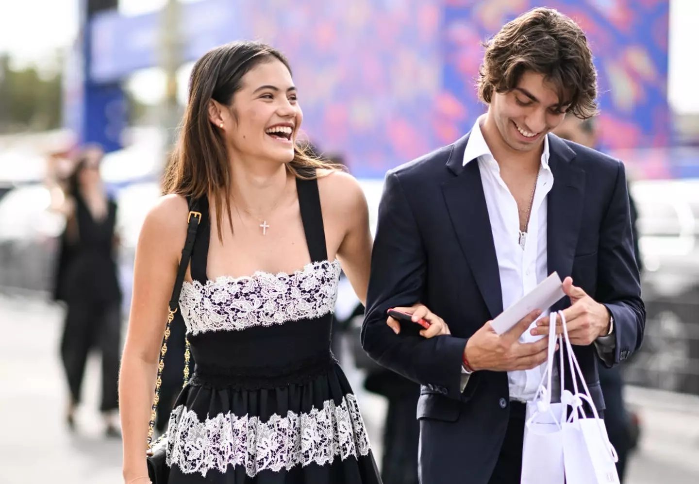 Raducanu was previously in a relationship with billionaire Carlo Agostinelli. (Image:Daniel Zuchnik/Getty Images)