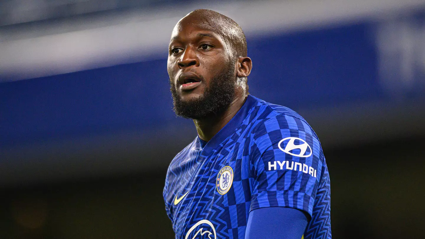 Romelu Lukaku during the Carabao Cup match at Stamford Bridge. (Alamy)