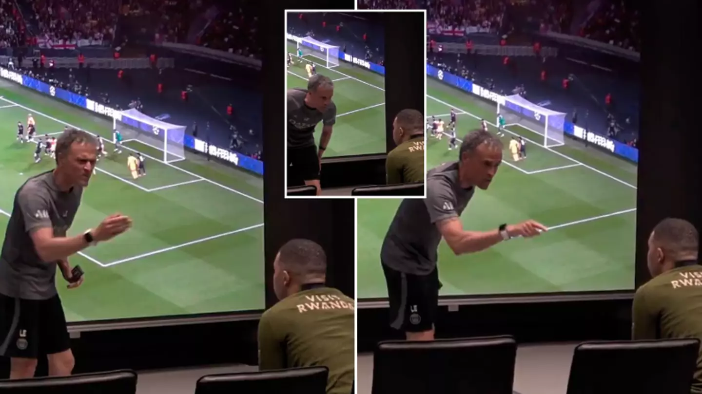 Shocking footage of Luis Enrique berating Kylian Mbappe emerges as PSG boss makes brutal Michael Jordan dig
