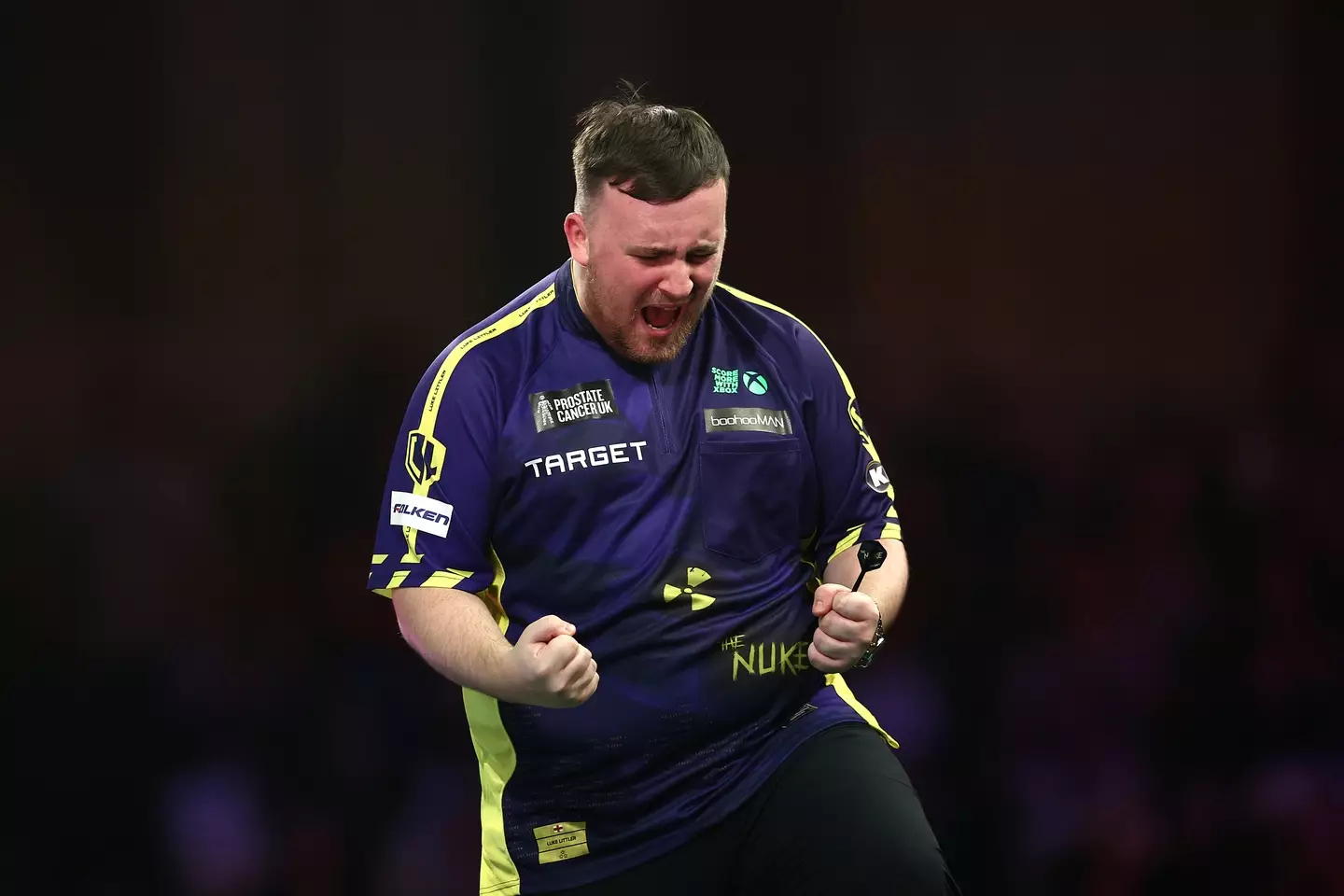 Luke Littler has been removed from the April event. Image: Getty