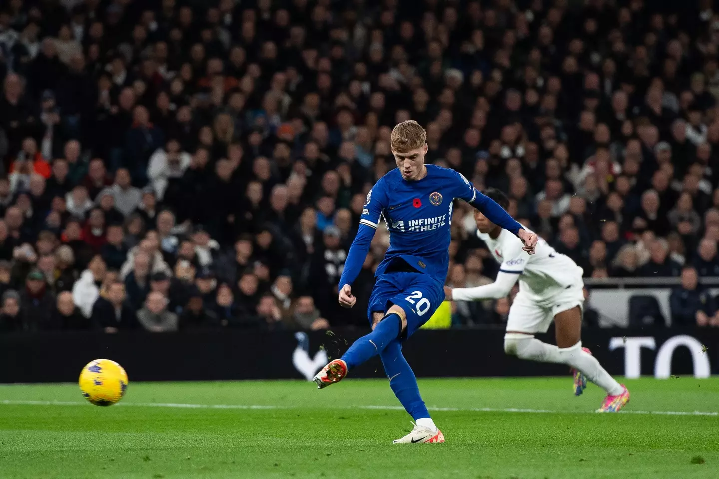 Palmer's penalty was his third goal of the season. (Image