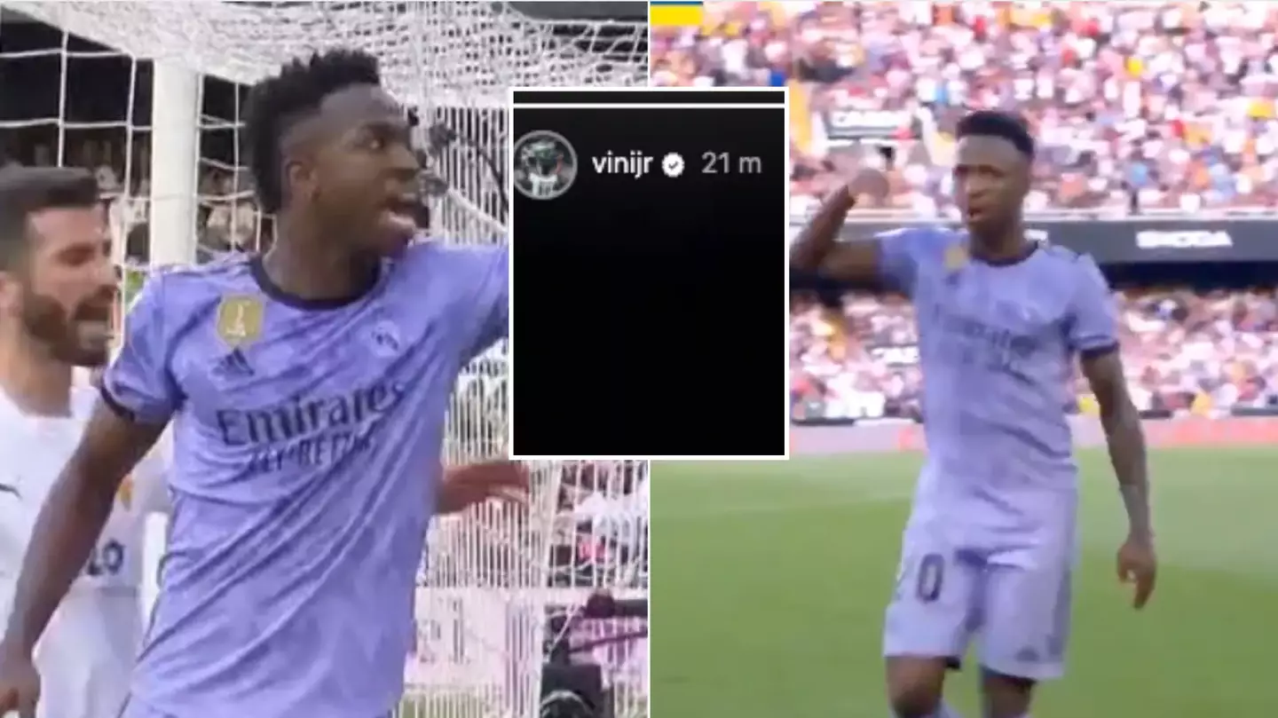 Vinicius Junior hits out at La Liga as he responds to alleged racist abuse with powerful message
