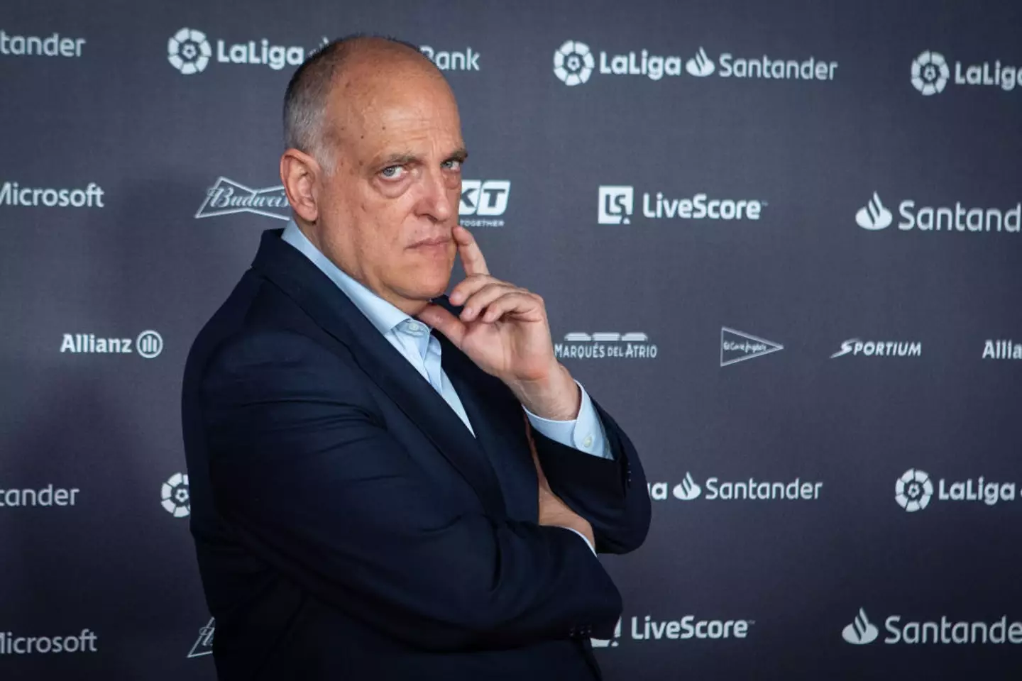 La Liga President Javier Tebas was furious with Real Madrid. (Image: Getty)