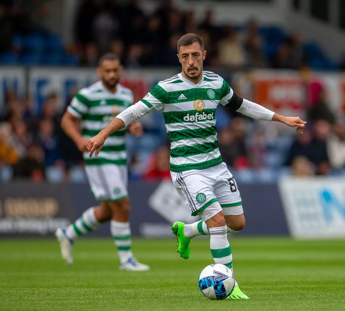 Josip Juranovic in action for Celtic. (Alamy)