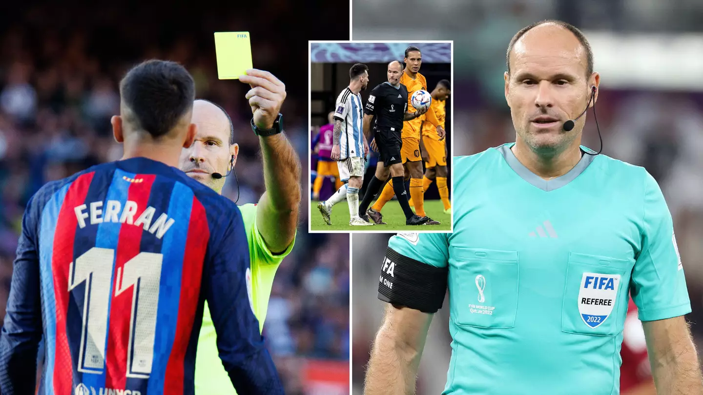 Controversial referee Mateu Lahoz 'to retire' at the end of the season as he's removed from next round of La Liga fixtures