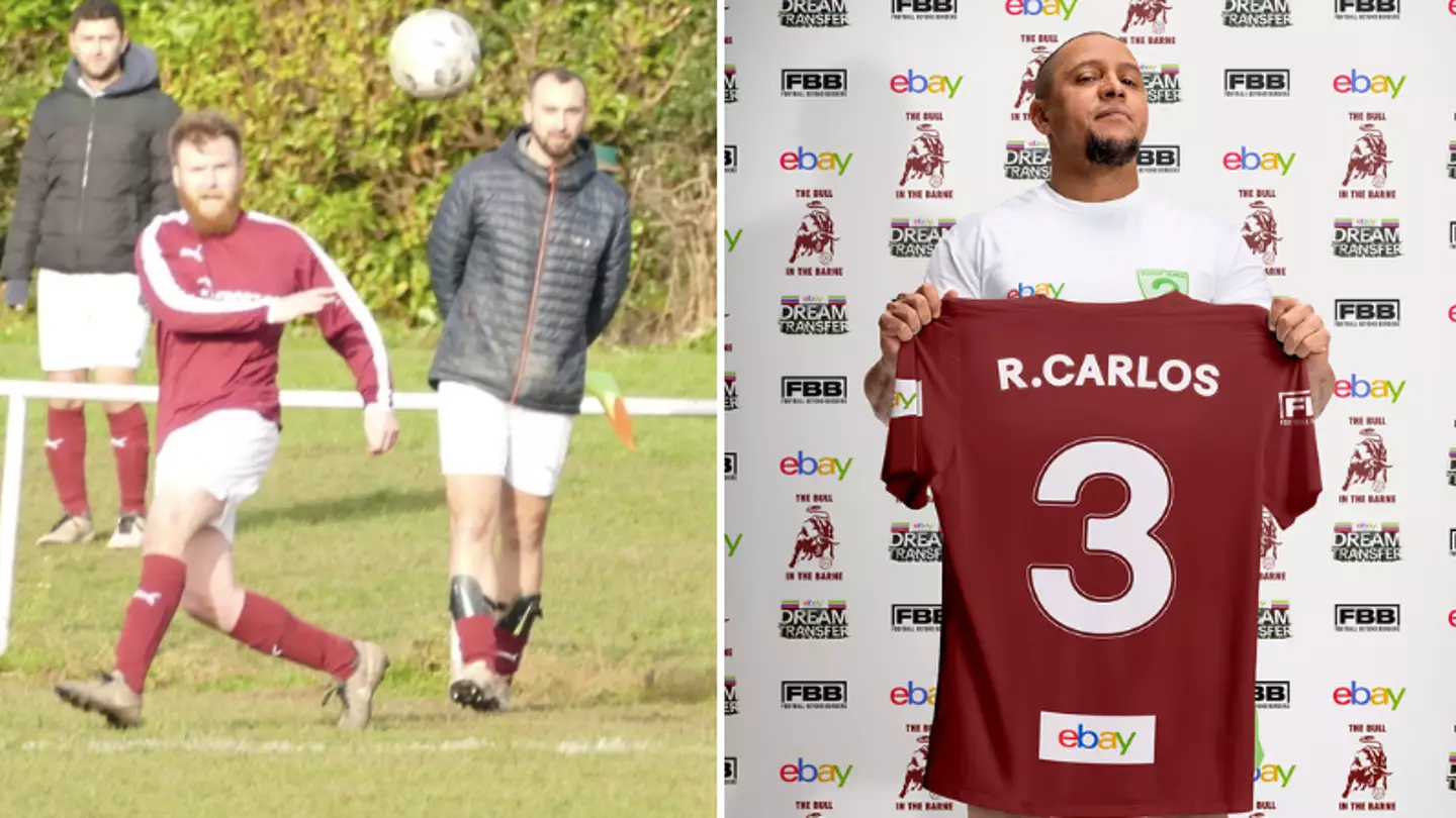 Meet The Sunday League Player Set To Be Benched For Roberto Carlos In One-Off Game