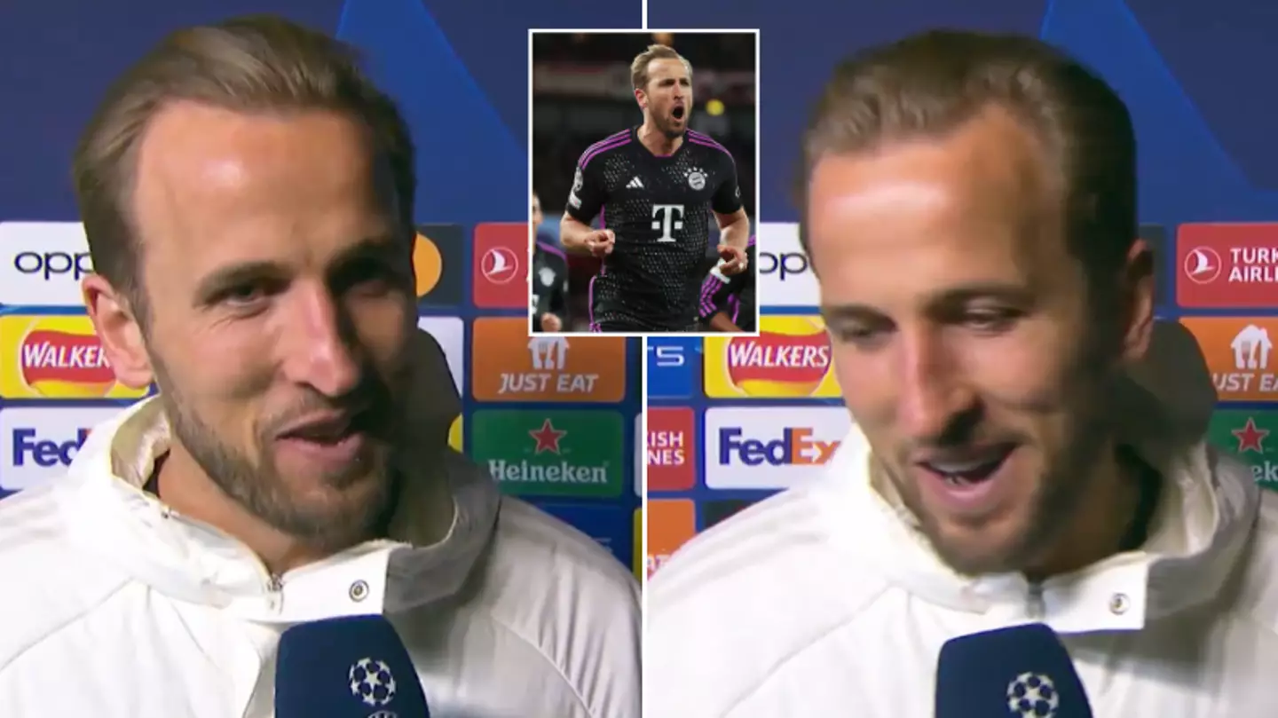 Harry Kane aims dig at Arsenal in post-match interview after helping Bayern Munich secure Champions League draw