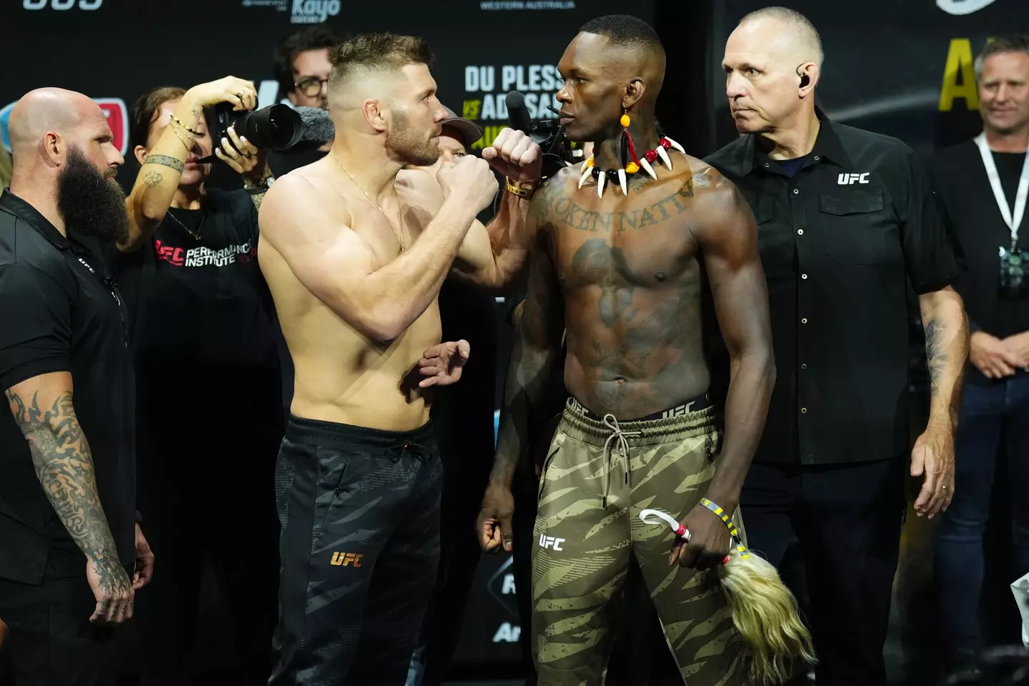 Dricus du Plessis will take on Israel Adesanya at UFC 305. (