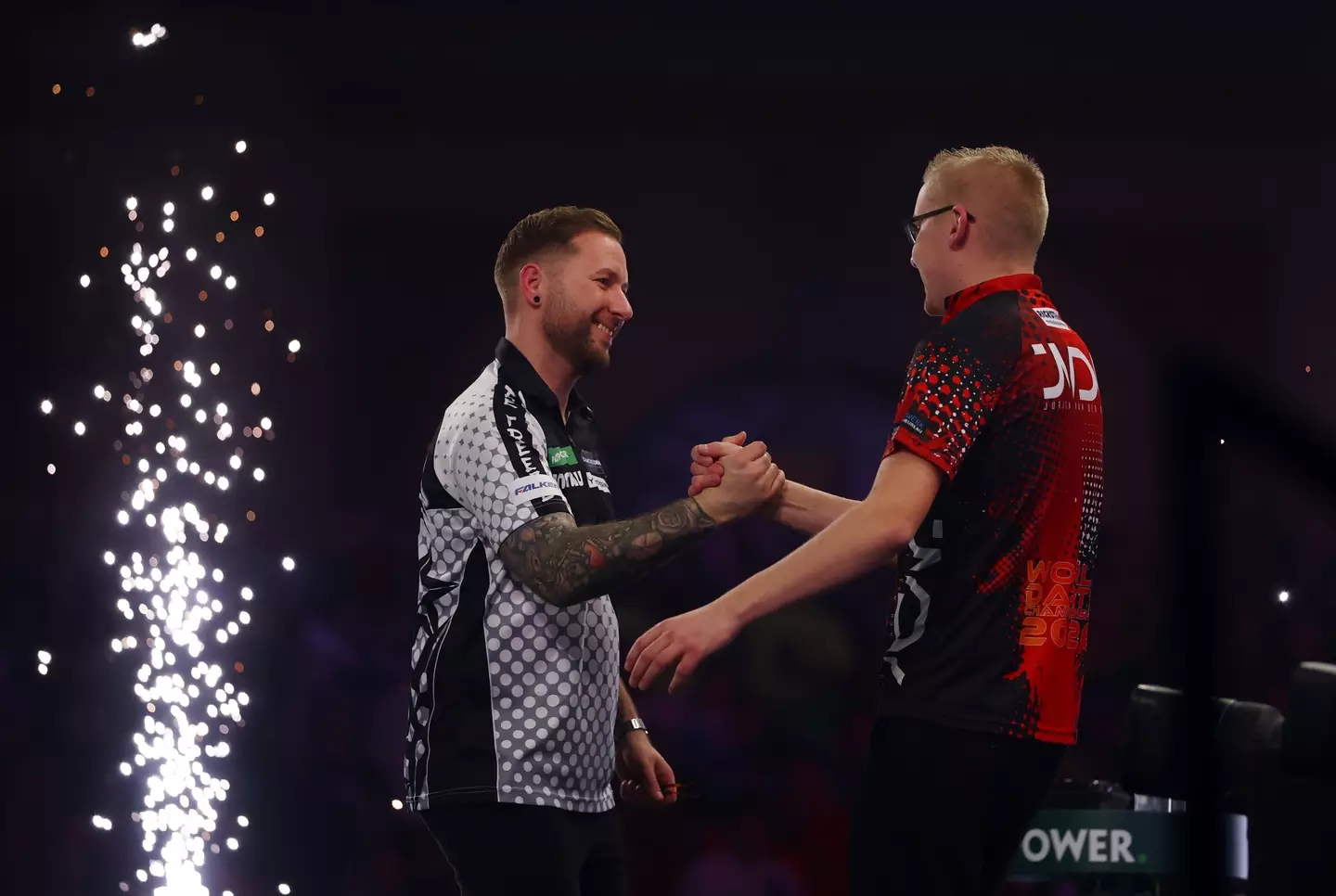 Noppert secured his place in the second round with a win over Van der Velde. Image credit: Getty