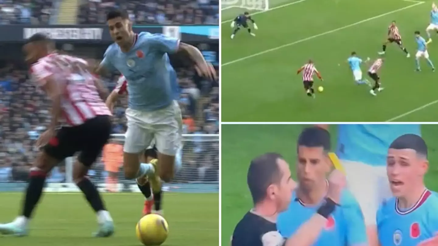 Manchester City star slammed for "disgusting" and "embarrassing" dive against Brentford