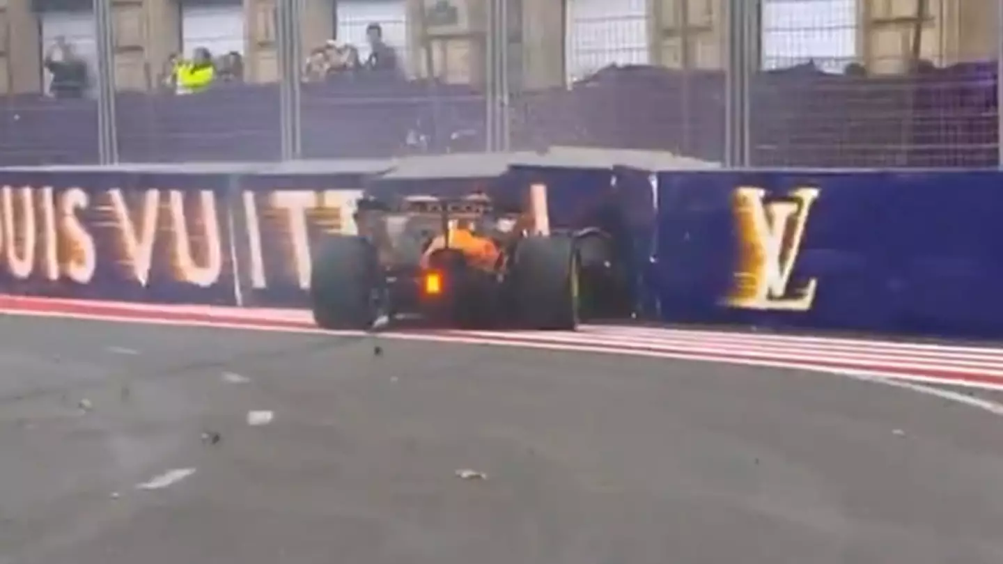 Onboard Footage Emerges After Piastri Crashed Out During Chaotic Baku GP Start