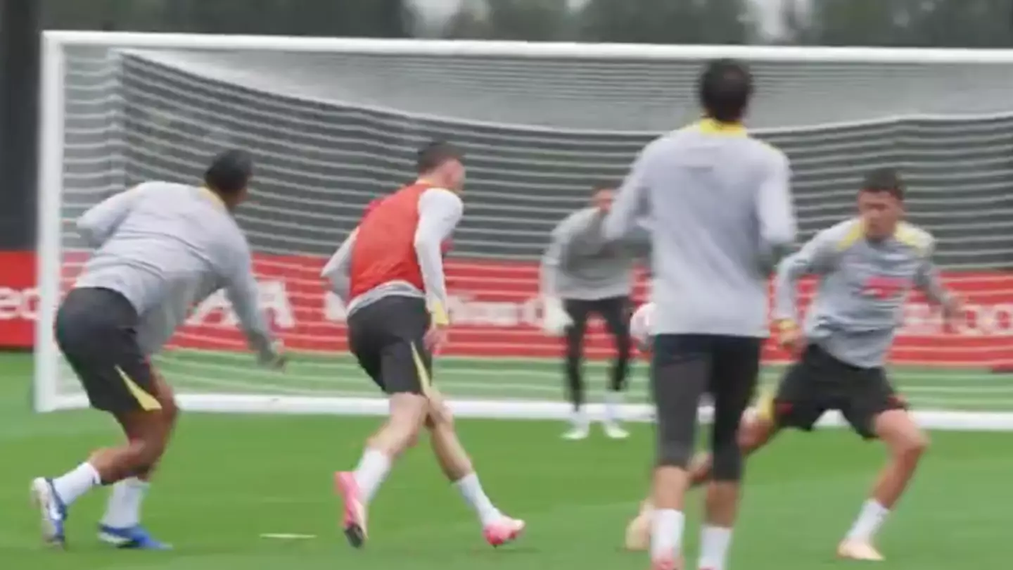 Liverpool fans think surprise player will have major impact next season after training footage emerges