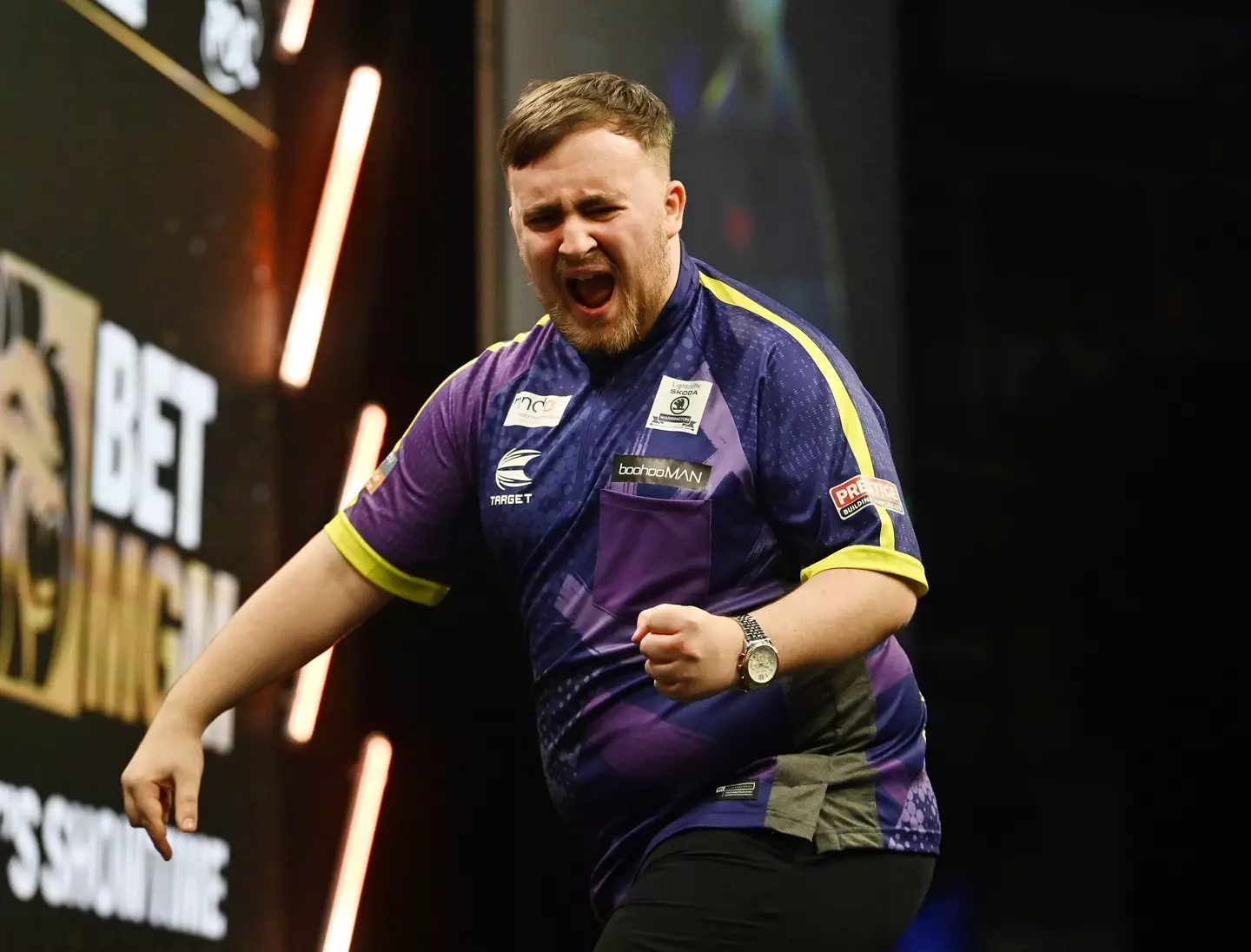 Littler picked up his first nightly win in Northern Ireland last week (Getty)