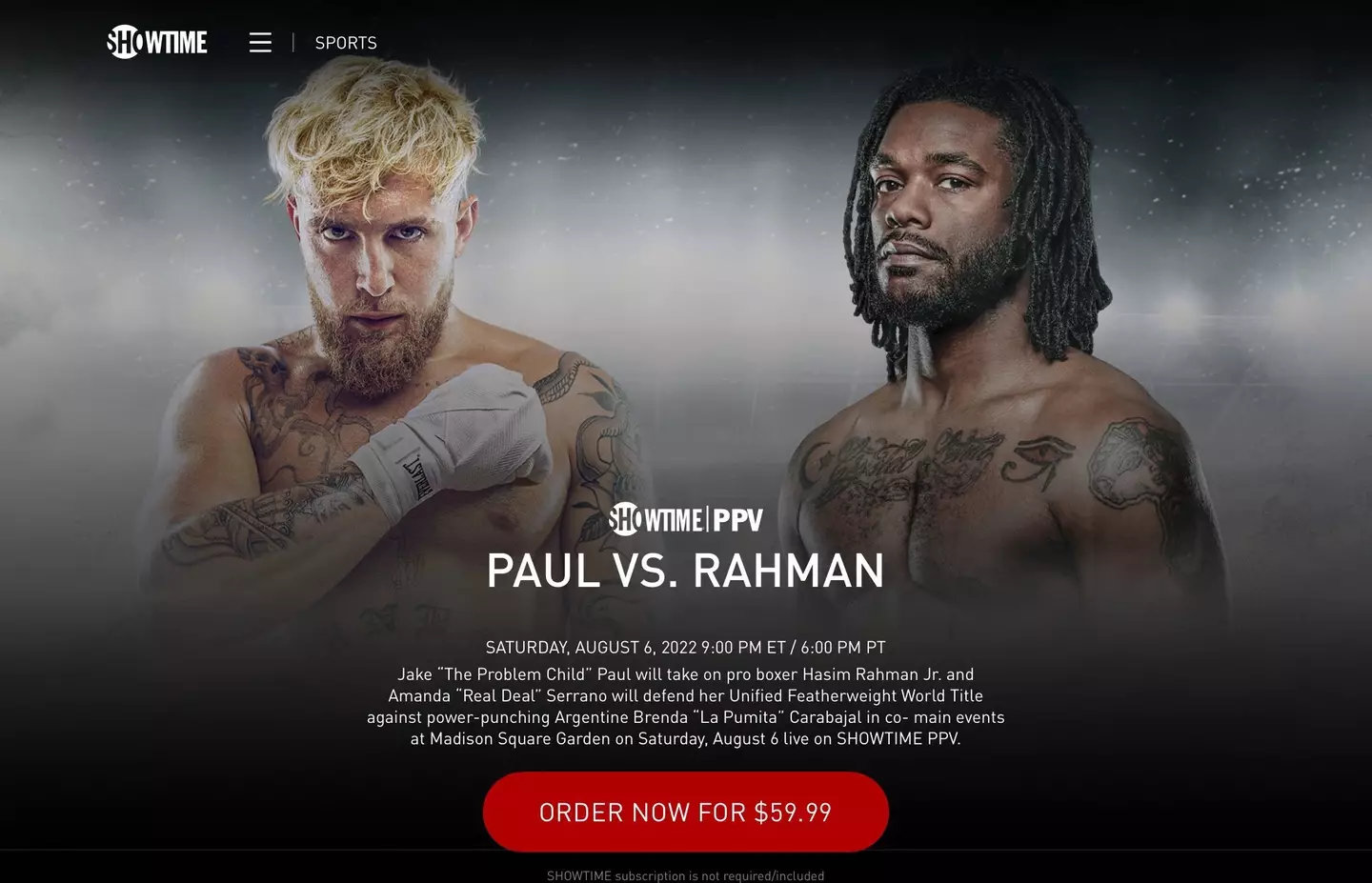 Image credit: Showtime