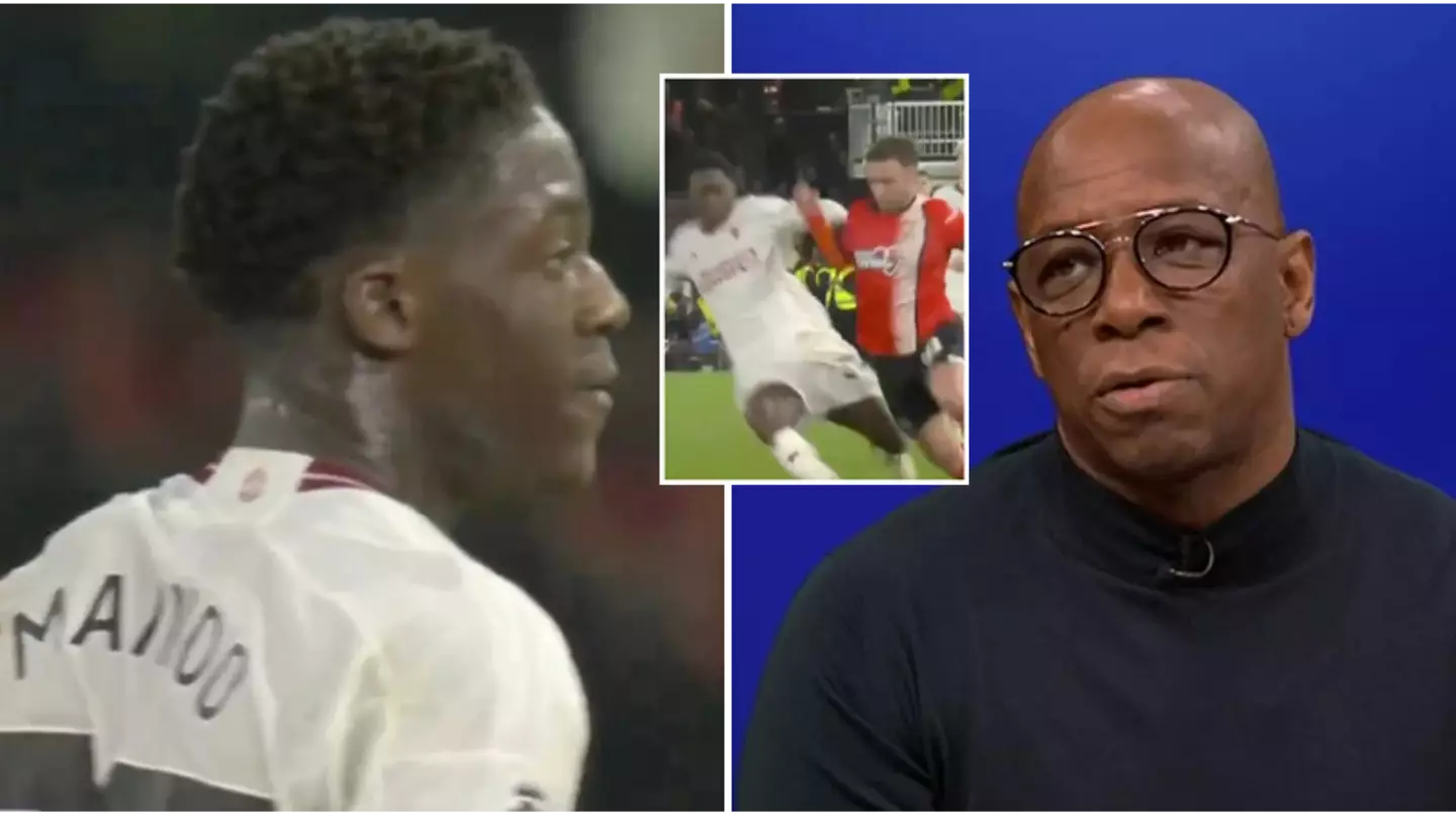 Ian Wright makes huge prediction about Kobbie Mainoo during Luton game and everyone agrees