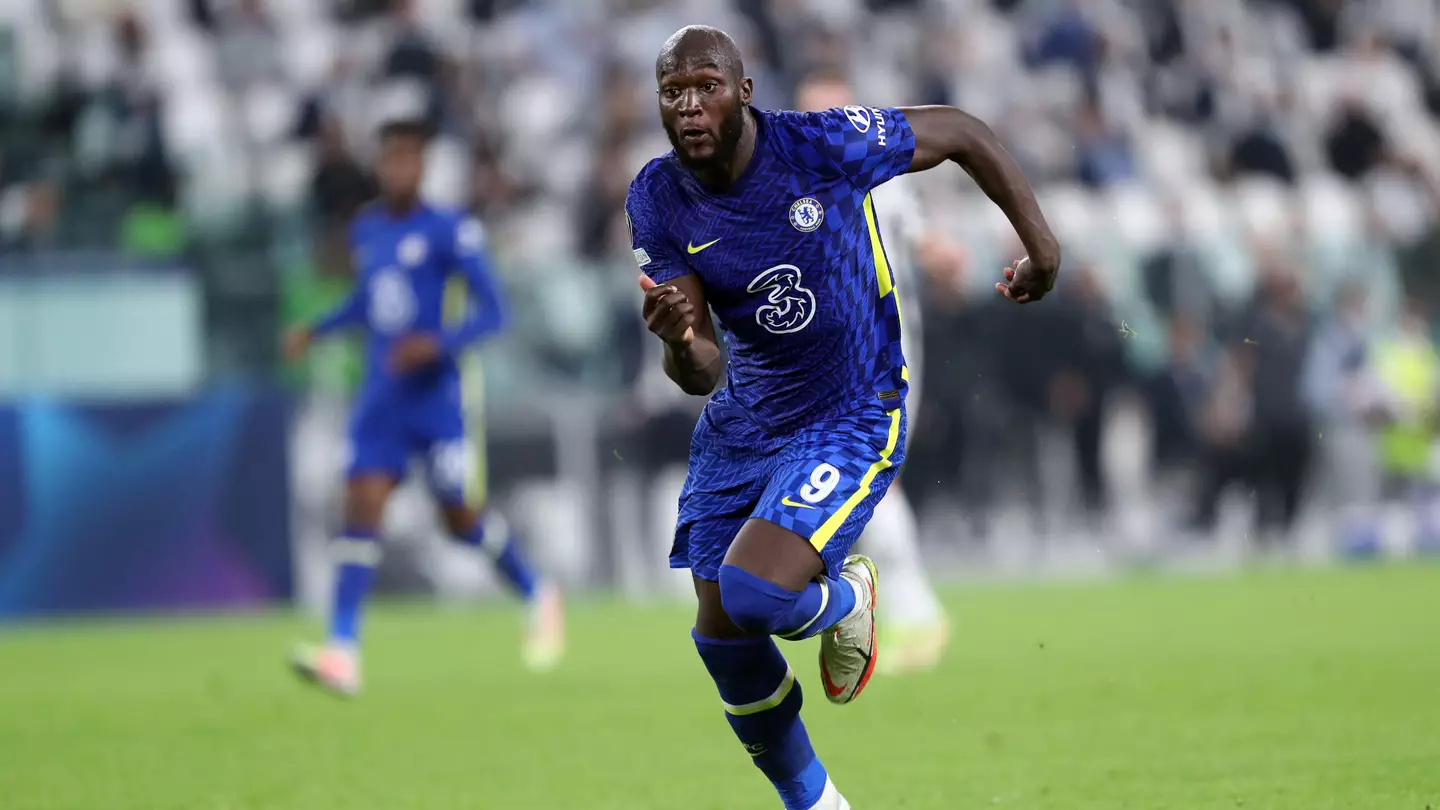 Romelu Lukaku against Juventus for Chelsea. (Alamy)